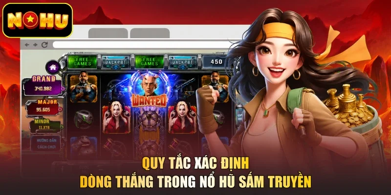 Quy tắc xác định dòng thắng trong nổ hũ Sấm Truyền