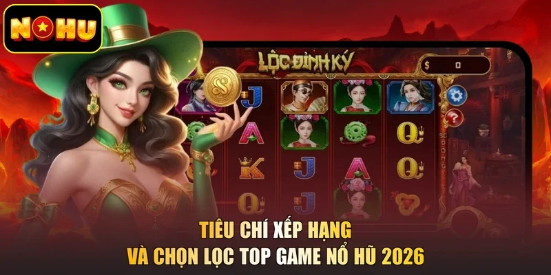 Tiêu chí xếp hạng và chọn lọc top game nổ hũ 2026